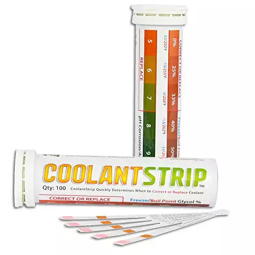 Phoenix Systems 8001-B Coolant Test Strip (Determine When to Replace Automotive Coolant - 100 Test Strips)