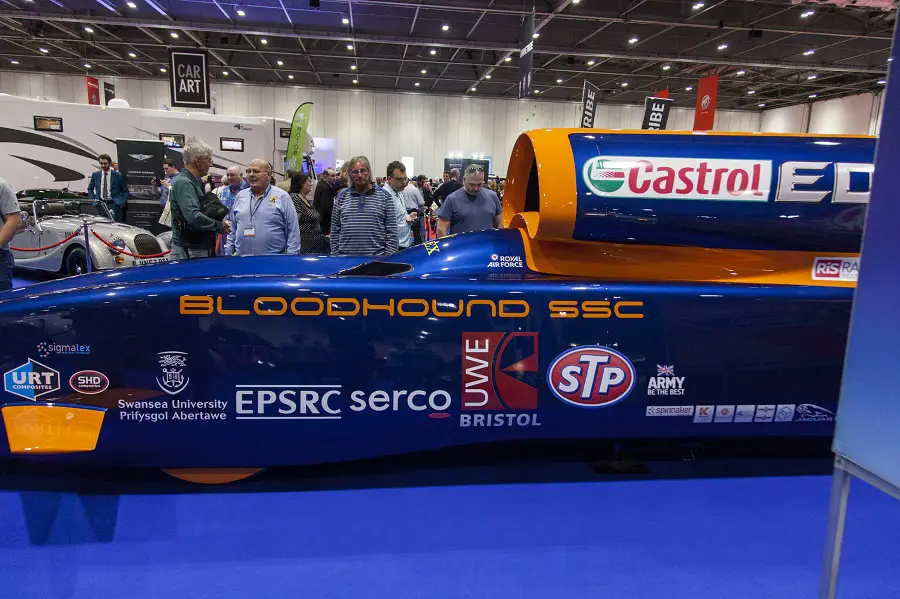 bloodhound SSC fastest car contender
