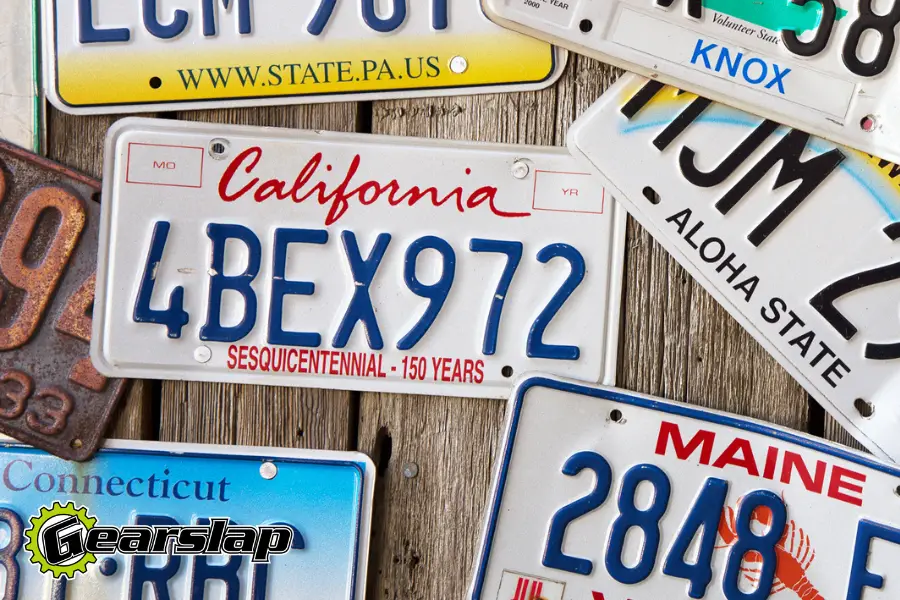 California license plates CA Car Title