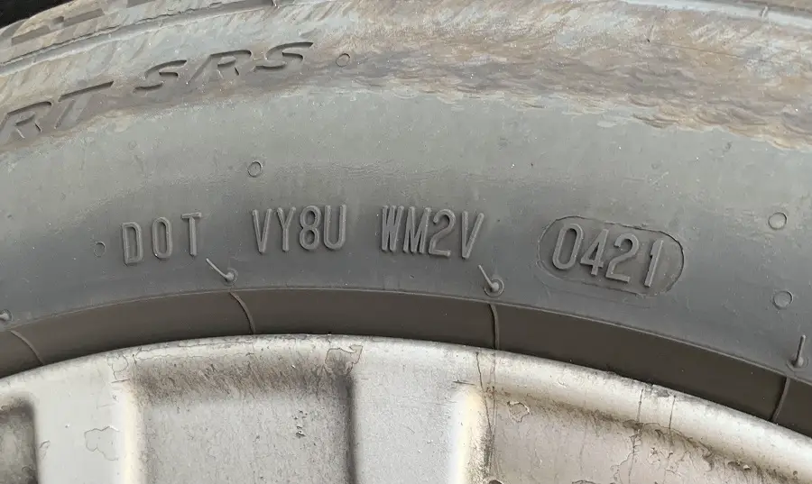 DOT TIN Tire Manufacture Expiration Date