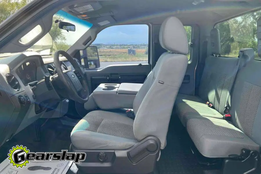 Ford F250 XL Trim Package Interior