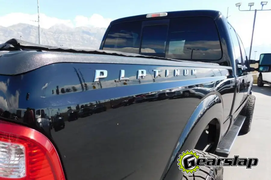 Ford F350 Platinum Trim Package Badge