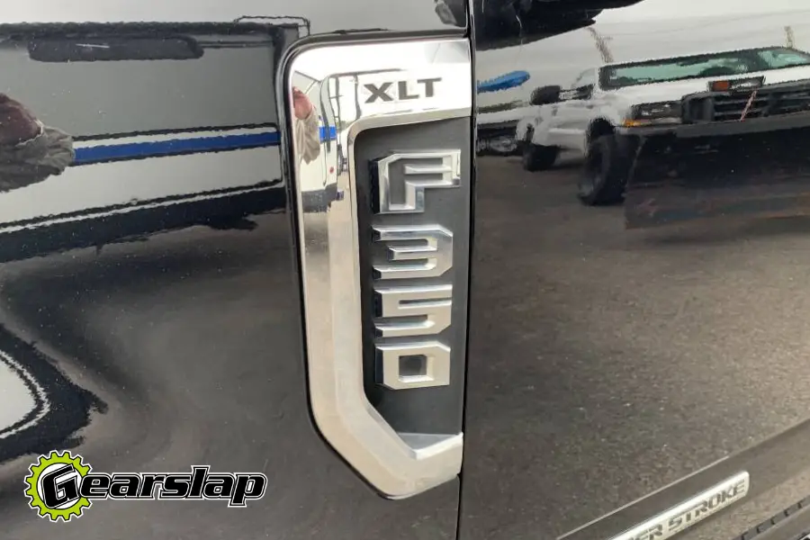 Ford F350 XLT Trim Package Badge