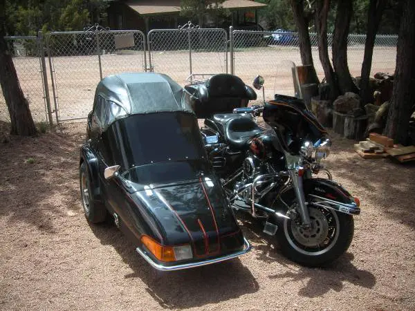 Harley with sidecar