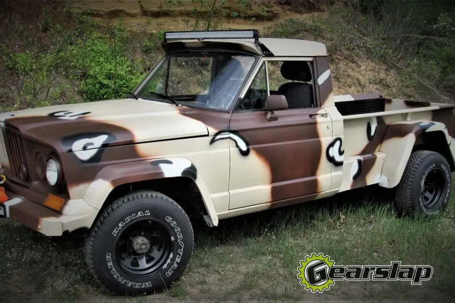 Jeep Gladiator Camo Juck Named Sarge
