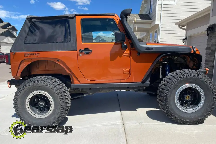 Lifted Badass Jeep Named Copperhead