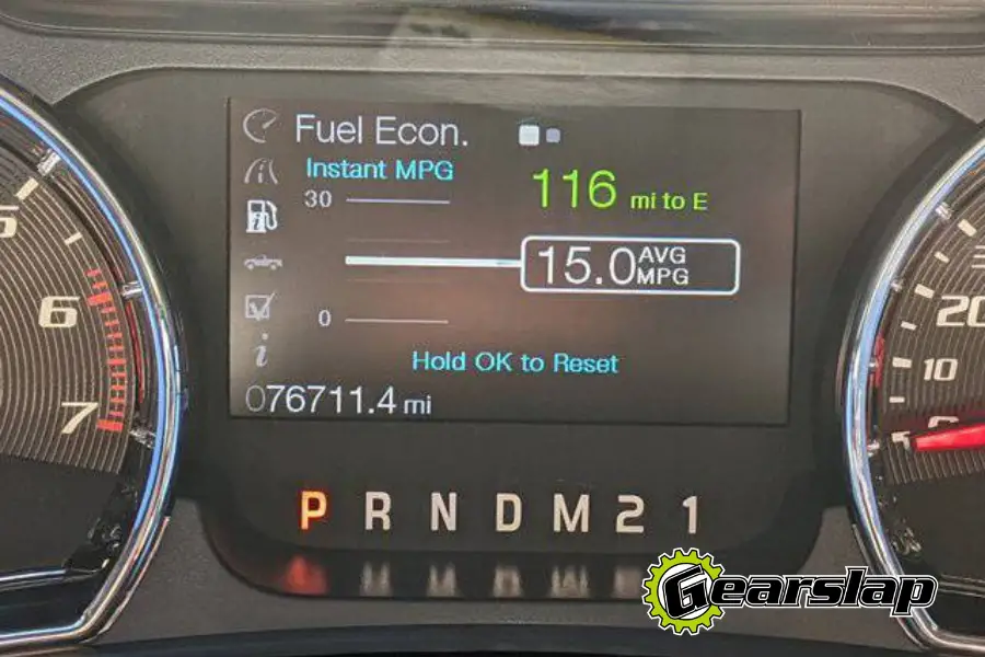 Reset Ford F150 FX4 Instrument Cluster Truck