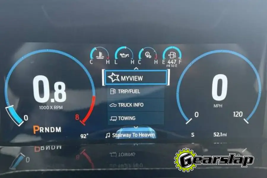 Reset Ford Instrument Cluster Truck