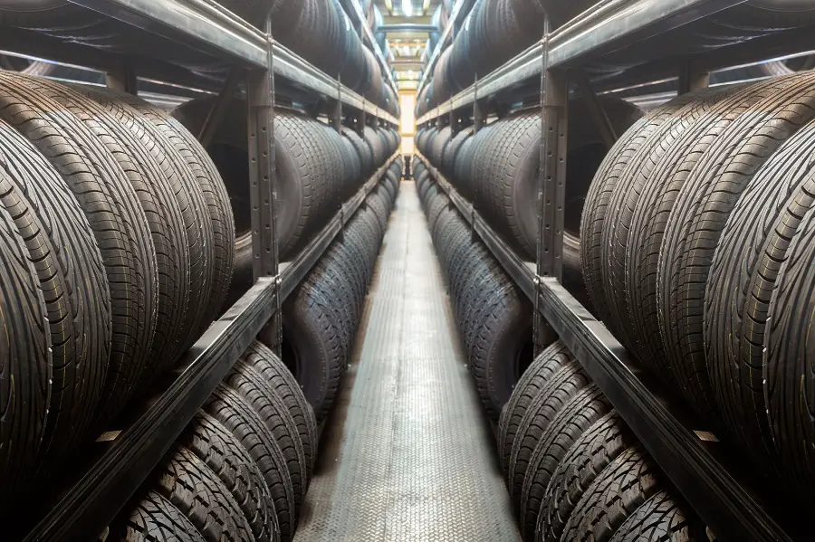 rows of automotive tires who makes generic car tires