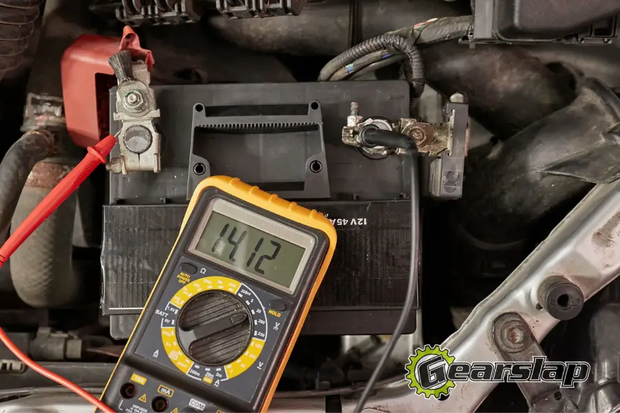 Troubleshoot a Dead Battery Steps Multimeter on battery 900w