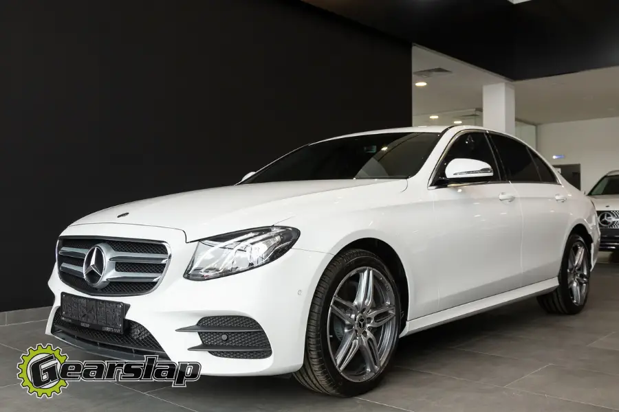 great looking mercedes benz e class in white 900x600 1